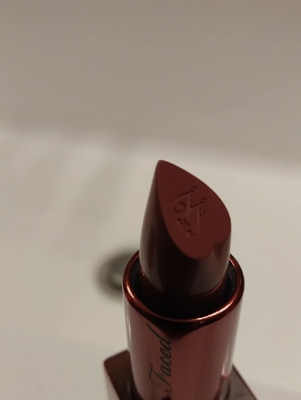 Too Faced Em-powered Cream Lipstick Full Size NEW Ganache And Milkshake